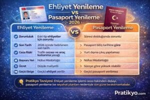 Eski Tip Ehliyet Yenileme Son Tarih 2026: Ücreti, Belgeler ve Ceza Ne Kadar?
