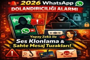 2026 WhatsApp Dolandırıcılığı Alarmı: Yapay Zekâ Ses Klonlama ile Yeni Tuzaklar