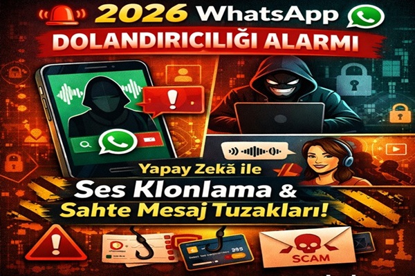 2026 WhatsApp Dolandırıcılığı Alarmı: Yapay Zekâ Ses Klonlama ile Yeni Tuzaklar