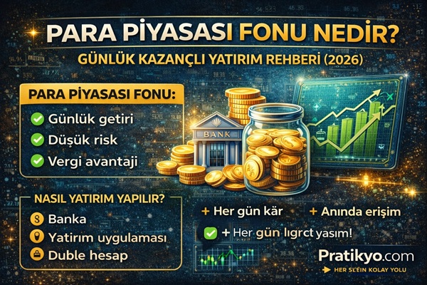 Para Piyasası Fonu Nedir? Günlük Kazançlı Yatırım Rehberi (2026)