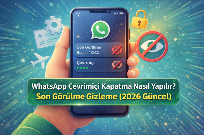 WhatsApp Çevrimiçi Kapatma Nasıl Yapılır? Son Görülme Gizleme (2026 Güncel)