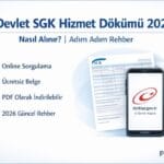 e-Devlet SGK Hizmet Dökümü 2026 | Nasıl Alınır? Adım Adım Rehber