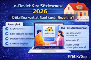 e-Devlet Kira Sözleşmesi 2026: Dijital Kira Kontratı Nasıl Yapılır, Geçerli mi?