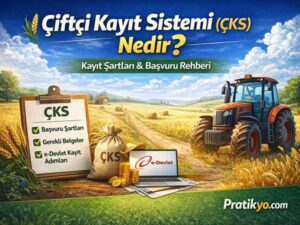 Çiftçi Kayıt Sistemi (ÇKS) Nedir? 2026 ÇKS Kayıt ve Başvuru Rehberi