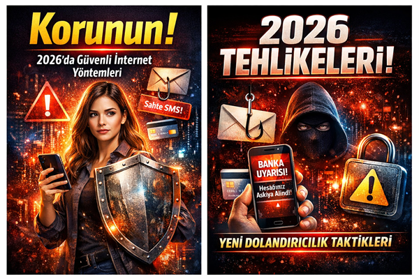 2026 Güvenli İnternet Kullanımı Rehberi: Yeni Dolandırıcılık Yöntemleri