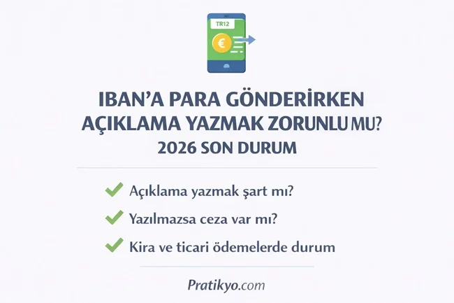 IBAN’a Para Gönderirken Açıklama Yazmak Zorunlu mu?