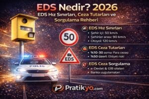 EDS Nedir? 2026 EDS Hız Sınırları, Ceza Tutarları ve Ceza Sorgulama