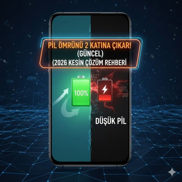Telefon Şarjı Çok Hızlı Bitiyor! (2026 Güncel Çözüm Rehberi)