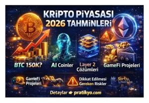 Kripto Piyasası 2026 Tahminleri: Bitcoin, Ethereum ve Altcoin Geleceği