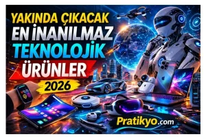 Yakında Çıkacak En İnanılmaz Teknolojik Ürünler (2026)