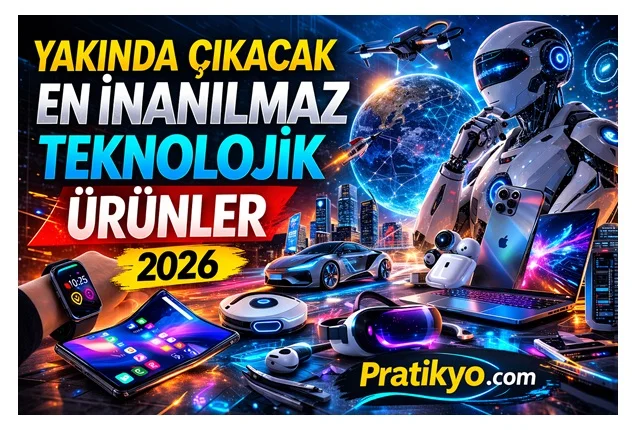 Yakında Çıkacak En İnanılmaz Teknolojik Ürünler (2026)