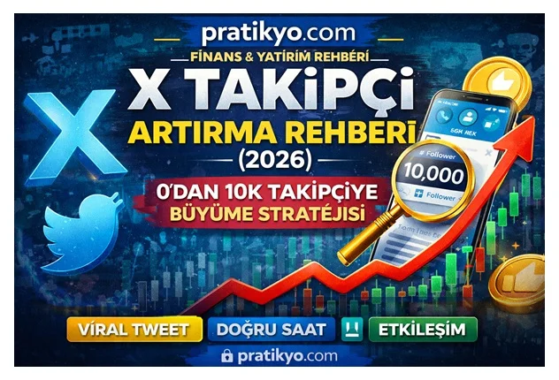 X (Twitter) Takipçi Artırma Rehberi 2026 – 0’dan 10K Takipçiye Büyüme Stratejisi