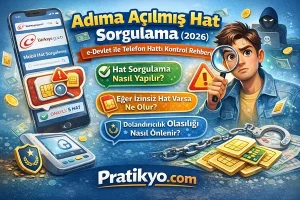 Adıma Açılmış Hat Sorgulama (2026) e-Devlet ile Telefon Hattı Kontrol Rehberi
