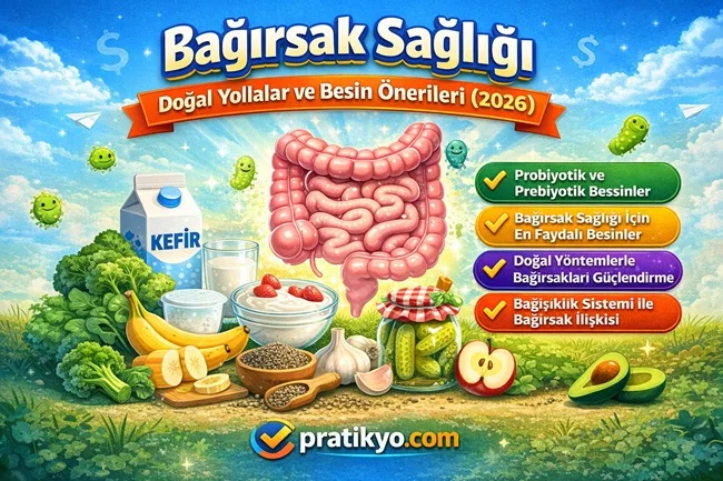 Bağırsak Sağlığı Neden Önemlidir? Bağırsakları Güçlendiren Besinler (2026)