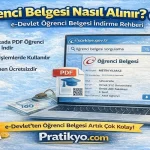 Öğrenci Belgesi Nasıl Alınır? (2026) e-Devlet Öğrenci Belgesi İndirme Rehberi