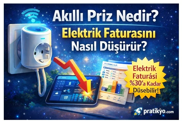 Akıllı Priz Nedir? Elektrik Faturasını %30’a Kadar Nasıl Düşürür?