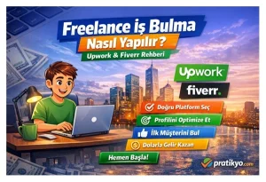 Freelance İş Bulma Nasıl Yapılır? (Upwork & Fiverr 2026 Rehberi)