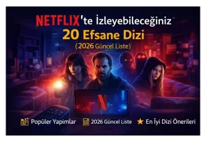 Netflix’te İzleyebileceğiniz 20 Efsane Dizi (2026 Güncel Liste)