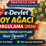 e-Devlet Soy Ağacı Sorgulama (2026) – Osmanlı Nüfus Kayıtları Nasıl Öğrenilir?