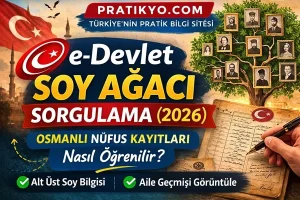 e-Devlet Soy Ağacı Sorgulama (2026) – Osmanlı Nüfus Kayıtları Nasıl Öğrenilir?