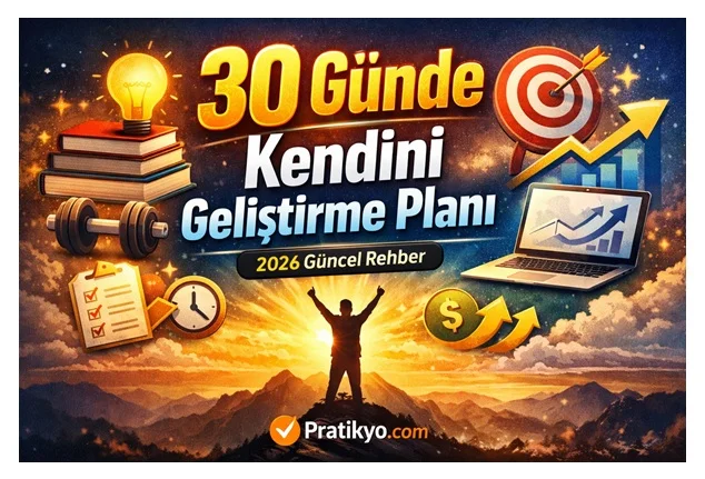 30 Günde Kendini Geliştirme Planı (2026 Güncel Rehber)