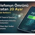 Telefonun Ömrünü Uzatan 20 Ayar