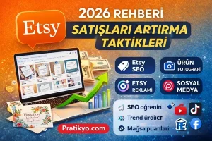 Etsy 2026 Rehberi: Satışları Artırma Taktikleri ve Başarılı Mağaza Stratejileri