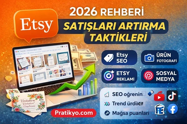 Etsy 2026 Rehberi: Satışları Artırma Taktikleri ve Başarılı Mağaza Stratejileri