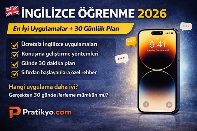 İngilizce Öğrenme Uygulamaları 2026 | En İyi Ücretsiz Seçenekler