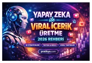 Yapay Zeka ile Viral İçerik Üretme 2026 – TikTok & Reels Viral Rehberi