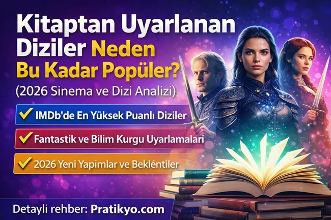 Kitaptan Uyarlanan Diziler Neden Bu Kadar Popüler? (2026)