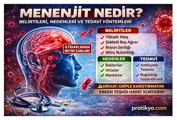 Menenjit Nedir? Belirtileri ve Tedavisi (2026 Güncel Rehber)