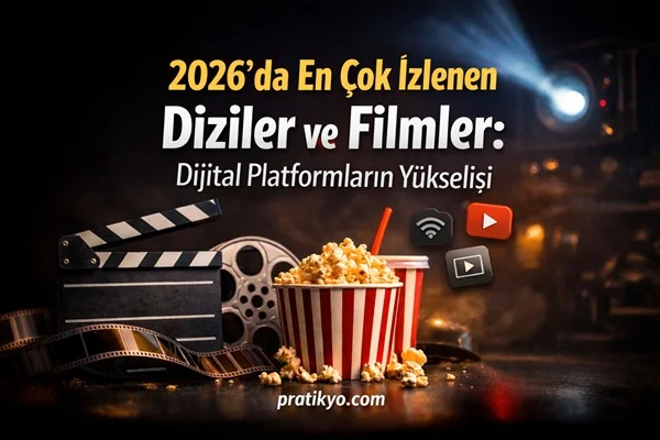 2026’da En Çok İzlenen Diziler ve Filmler: Dijital Platformların Yükselişi