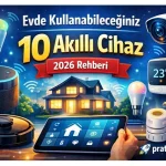 Evde Kullanabileceğiniz 10 Akıllı Cihaz (2026) – Evinizi Akıllı Hale Getirecek Teknolojiler