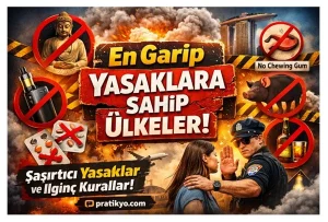 En Garip Yasaklara Sahip Ülkeler: Seyahat Etmeden Önce Bilmeniz Gerekenler