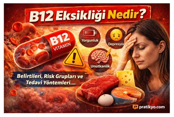 B12 Eksikliği Nedir? Belirtileri ve Tedavisi