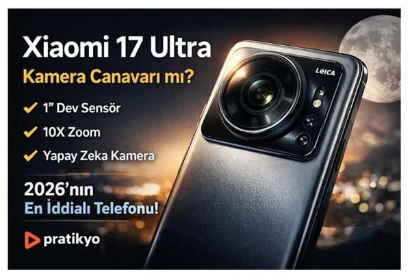 Xiaomi 17 Ultra Kamera Canavarı mı? (2026 İlk Detaylar + Sızıntılar)
