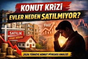 Konut Krizi 2026: Türkiye’de Evler Neden Satılmıyor? Konut Piyasası Analizi