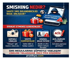 Smishing Nedir? Sahte SMS Dolandırıcılığı Nasıl Anlaşılır?