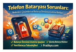 Telefon Bataryası Neden Hızlı Biter? Batarya Ömrünü Uzatma Rehberi