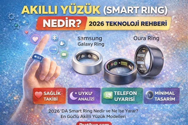 Akıllı Yüzük (Smart Ring) Nedir? 2026 Teknoloji Rehberi