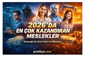 2026’da En Çok Kazandıran Meslekler: Geleceğin En Karlı İşleri ve Maaşları