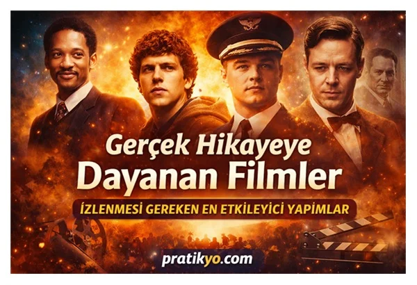 Gerçek Hikayeye Dayanan Filmler (2026 Rehberi) – İzlerken Şaşkına Çevirecek En Etkileyici Yapımlar