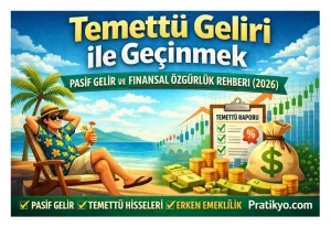 Temettü Geliri ile Geçinmek: Pasif Gelir ve Temettü Emekliliği Rehberi (2026)
