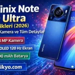 Infinix Note 60 Ultra Özellikleri (2026) | Fiyatı ve Tüm Detaylar