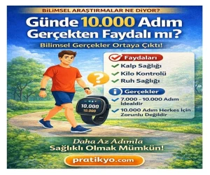 Günde 10.000 Adım Faydalı mı? Bilimsel Gerçekler (2026)