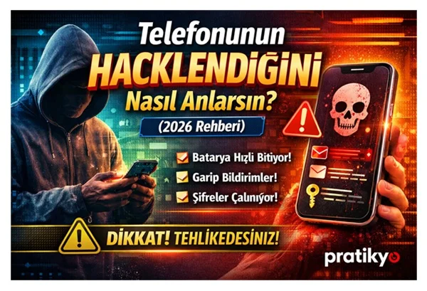 Telefonunun Hacklendiğini Nasıl Anlarsın? (2026 Güncel Rehber)