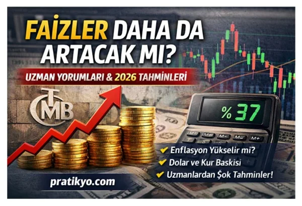 Faizler Daha da Artacak mı? 2026 Uzman Yorumları ve Kritik Tahminler