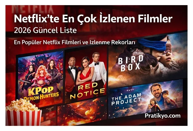 Netflix’te En Çok İzlenen Filmler (2026 Güncel Liste)