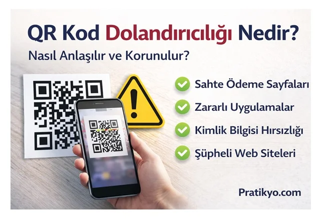 QR Kod Dolandırıcılığı Nedir? Nasıl Anlaşılır?